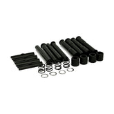 Complete 66 E79 Shovel Pushrod Cover Kit. Black Pushrod Covers Mcs