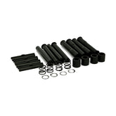 Complete L79 84 Shovel Pushrod Cover Kit. Black Pushrod Covers Mcs