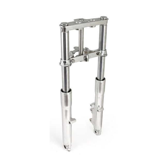 Flst 84 99 Oem Style Front End Assembly. Polished Fork Assemblies Mcs