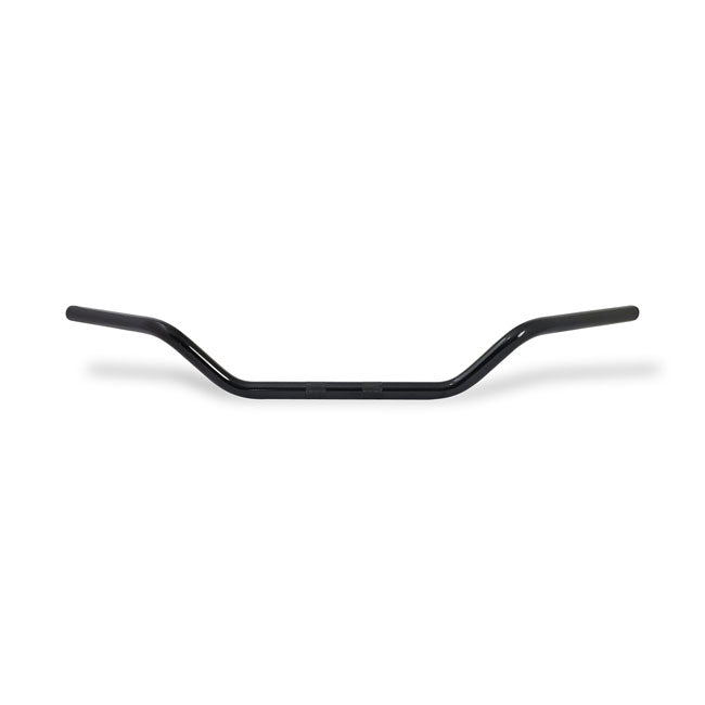 Early Glide Style Handlebar 1" Gloss Black Handlebars Mcs
