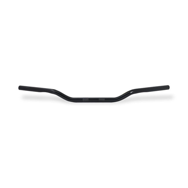 2" Rise Drag Bar1" Gloss Black Handlebars Mcs