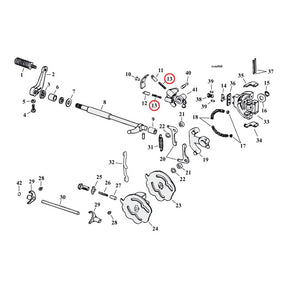 Spring, Shifter Pawl Transmission Top Cover Parts Mcs
