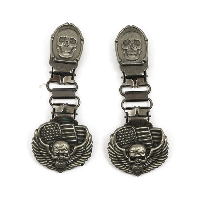 Ryder Front Clips Bones/Skull Ryder Clips Ryder Clips