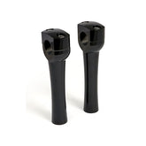 Dighton 6" Domed Risers. Black Risers Mcs