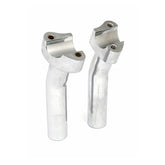 Forged Aluminum Risers Pullback, 5 3/4" Rise. Chrome Risers Mcs