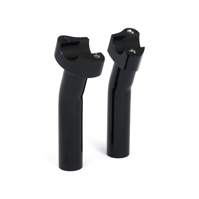 Forged Aluminum Risers Pullback, 5 3/4" Rise. Black Risers Mcs
