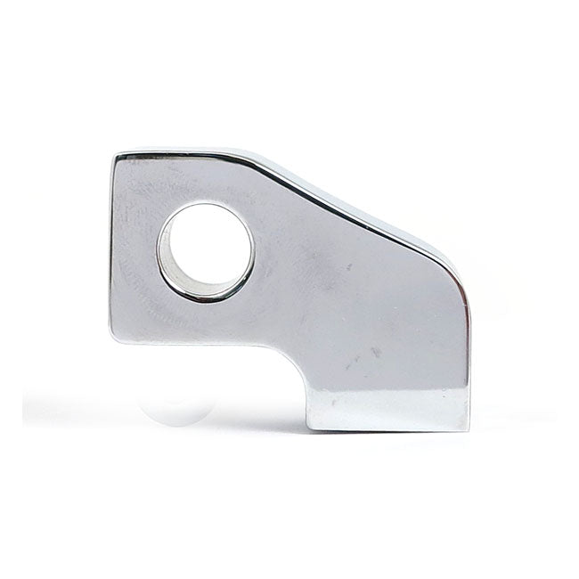 Custom Headlamp Mount Block. Angled. Chrome Headlamp Mounting Mcs