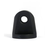 Straight Cone Headlamp Mount Block. Black Headlamp Mounting Mcs