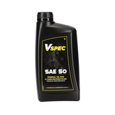 Vspec, Sae 50 (Mineral) Motor Oil. 1 Liter Bottle. Oils Vspec