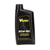 Vspec, 20 W50 Full Synthetic Motor Oil. 1 Liter Bottle. Oils Vspec