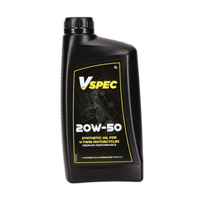 Vspec, 20 W50 Full Synthetic Motor Oil. 1 Liter Bottle. Oils Vspec