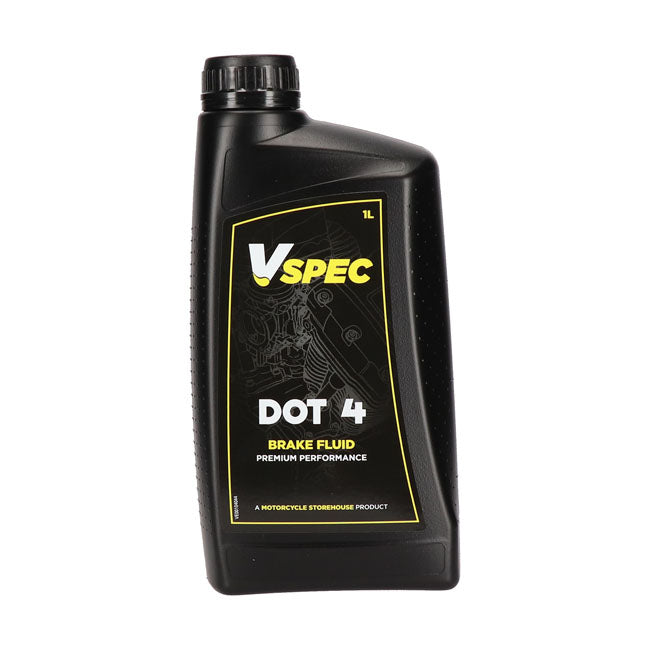 Vspec, Brake Fluid Dot 4. 1 Liter Brake Fluids Vspec