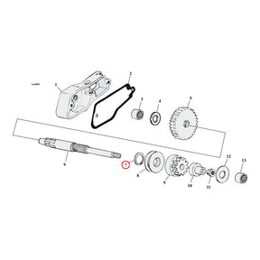 Retaining Ring, Starter Shaft Retaining Rings Mcs