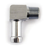 Oil Line Fitting, 90 Degree. 1/8 27 Npt To 5/16". Chrome Oil Line Fittings Mcs
