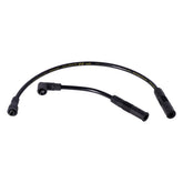 Accel, 8.8mm supression core spark plug wire set. Black SPARK PLUG WIRES Accel