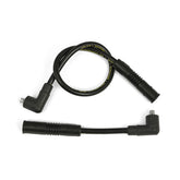 Accel, 8.8mm supression core spark plug wire set. Black SPARK PLUG WIRES Accel