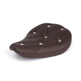 Fitzz, Custom Solo Seat. Brown/Rivets. Small. 4cm Thick Solo Seats Mcs