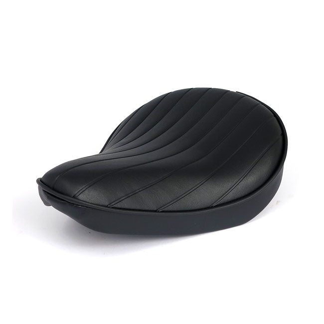 Fitzz, Custom Solo Seat. Black/T&R. Small. 6cm Thick Solo Seats Mcs