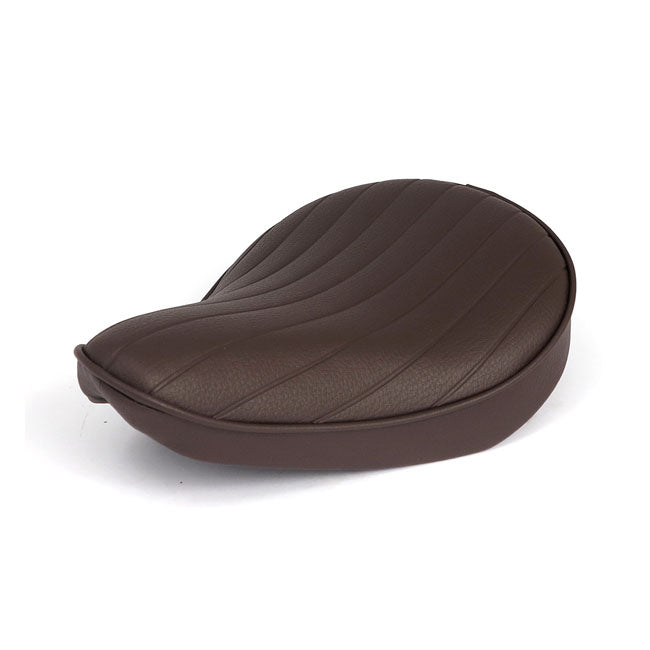 Fitzz, Custom Solo Seat. Brown/T&R. Small. 6cm Thick Solo Seats Mcs