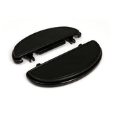 Oval Early Style Floorboards. With Dampers. Black Floorboards Mcs