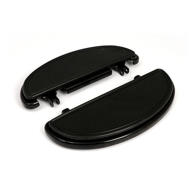 Oval Early Style Floorboards. With Dampers. Black Floorboards Mcs