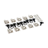 M6 Quick Lock Fastener Set Black Mcs