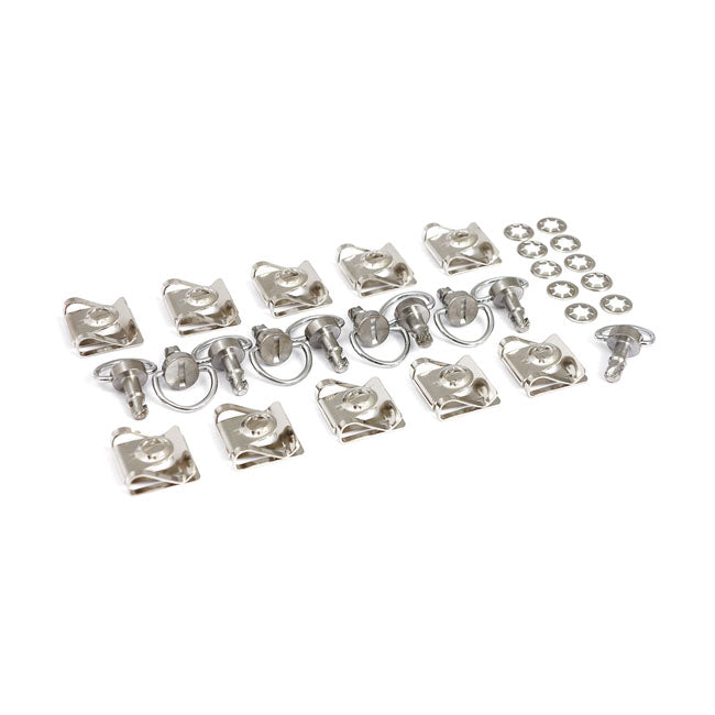 M6 Quick Lock Fastener Set Silver Mcs