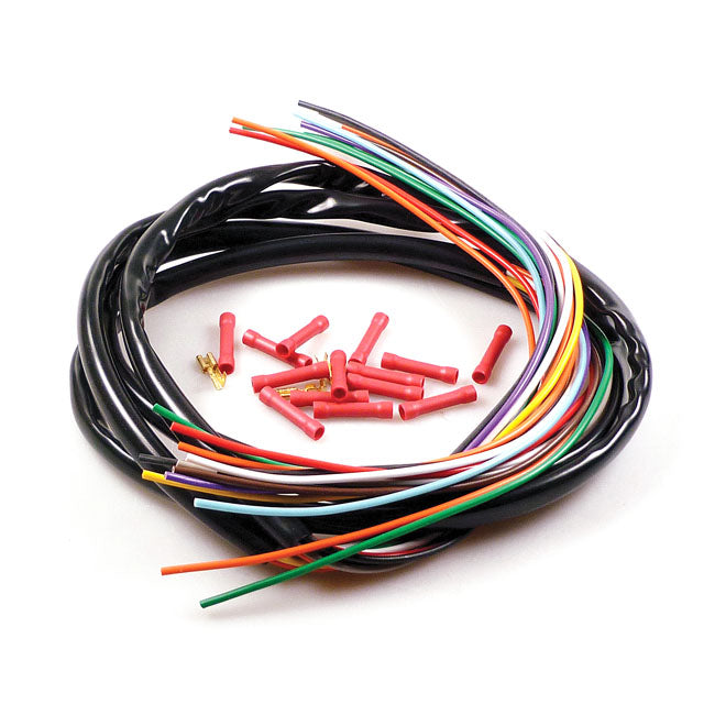Oversized Handlebar Wiring Harness. 48" Long Wiring Harness Mcs