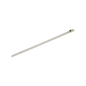 Exhaust Tie Wraps 8" Long Clear Stainless Exhaust Insulating Wraps Mcs
