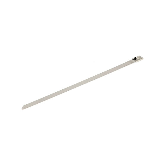 Exhaust Tie Wraps 8" Long Clear Stainless Exhaust Insulating Wraps Mcs