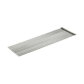 Exhaust Tie Wraps 14.25" Long Clear Stainless Exhaust Insulating Wraps Mcs