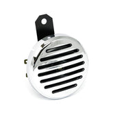 4" Custom Horn. 12 Volt. Wide Horizontal Slotted. Chrome Horns Mcs