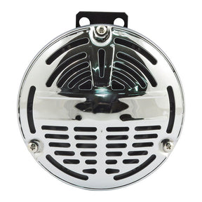 Oem Style 5 1/2" Springer Horn. Chrome. 6 Volt Horns Mcs