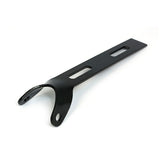 Universal Solo Seat Hinge, Round Mount. Black Seats Brackets Mcs