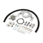 Air Cleaner Adapter Bracket Kit. Chrome Air Cleaner Bracket Mcs