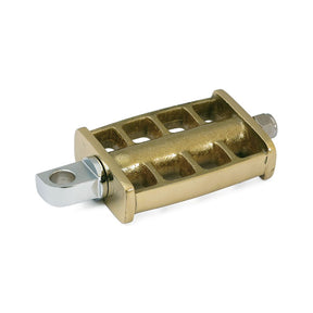 Kick Pedal, ''Classic''. Brass Kickstart Pedals Mcs
