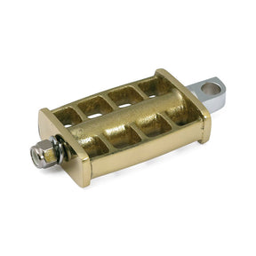 Kick Pedal, ''Classic''. Brass Kickstart Pedals Mcs