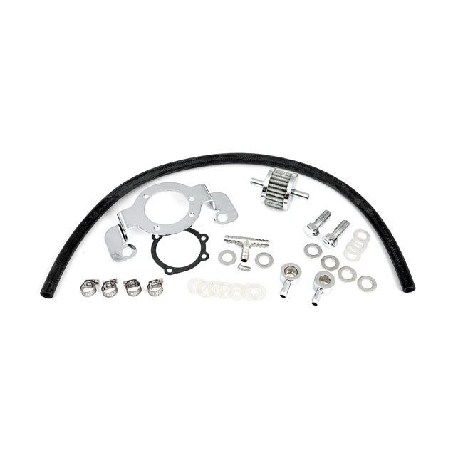 Air Cleaner Adapter Bracket Kit. Chrome Air Cleaner Bracket Mcs