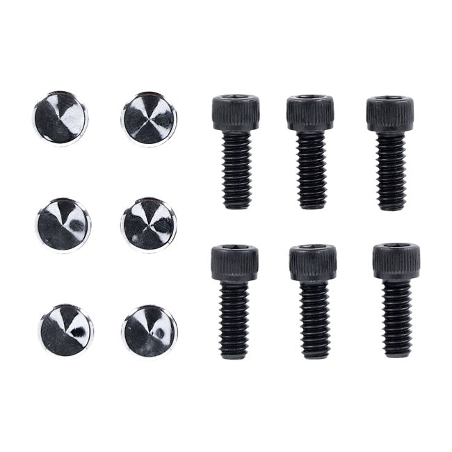 Smoothtopps, Push On Bolt & Cover Kit. Chrome Bolt Covers Usa Sizes Mcs
