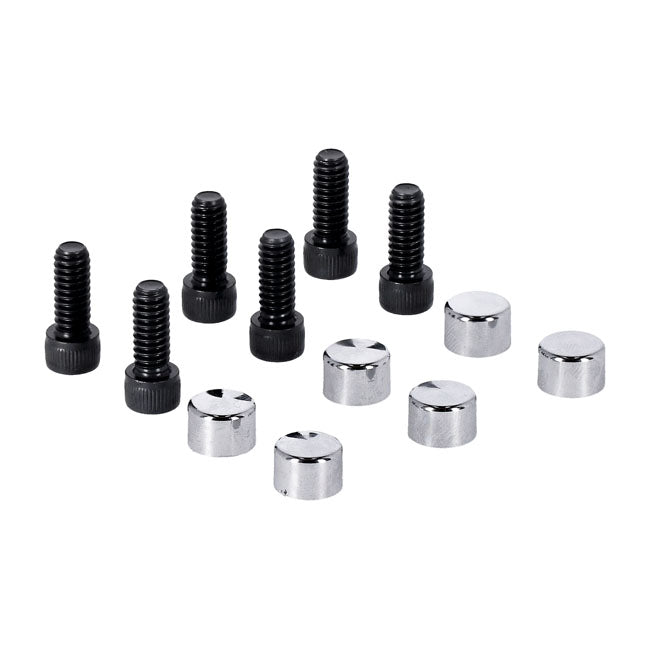 Smoothtopps, Push On Bolt & Cover Kit. Chrome Bolt Covers Usa Sizes Mcs