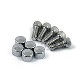 Smooth Topps, Bolt & Cover Kit. Chrome Bolt Covers Usa Sizes Mcs