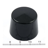 Smoothtopps Push On Bolt Covers 15/16" Hex Bolts/Nuts. Black Bolt Covers Usa Sizes Mcs