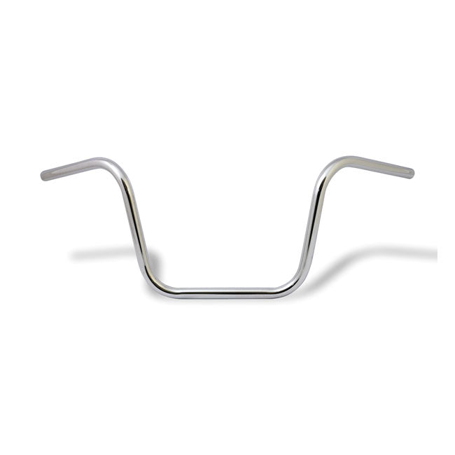 Apehanger Handlebar, 12" Rise, 1" Chrome Handlebars Mcs
