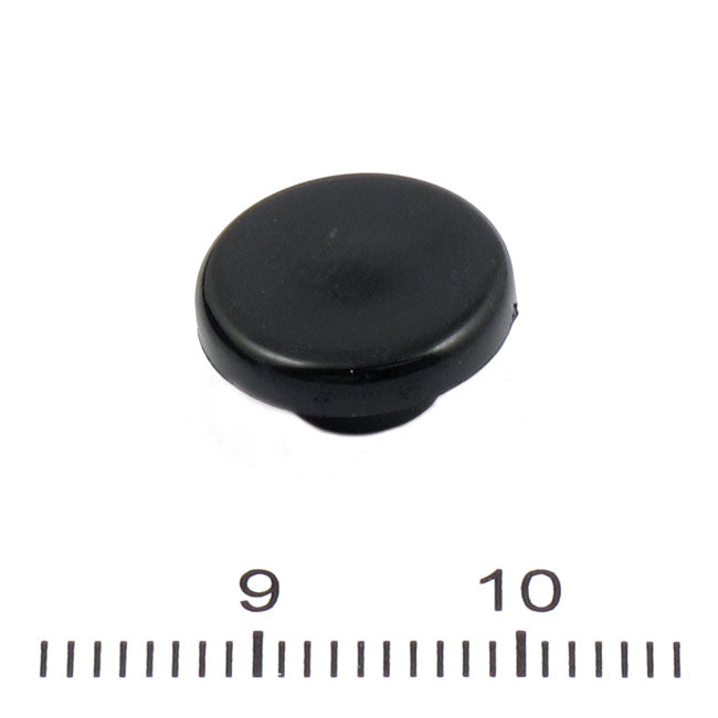 Mushroom Style Push On Bolt Covers 1/4" Allen Size. Black Bolt Covers Usa Sizes Mcs