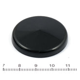 Black 1 7/16" (35mm) Diameter Emblem Bolt Covers Usa Sizes Mcs