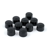 Smoothtopps, Push On Bolt Cover Set. Black Bolt Covers Usa Sizes Mcs