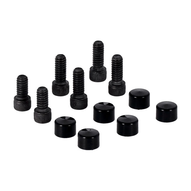 Smoothtopps, Push On Bolt & Cover Kit. Black Bolt Covers Usa Sizes Mcs