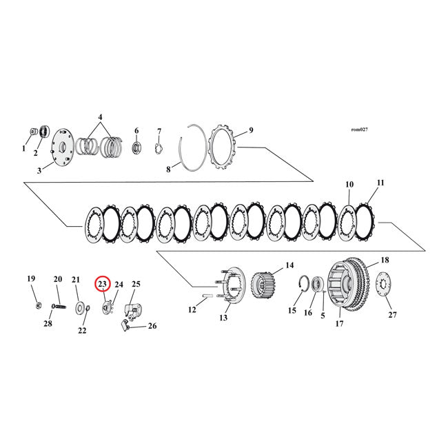 Clutch Outer Ramp Clutch Misc Mcs