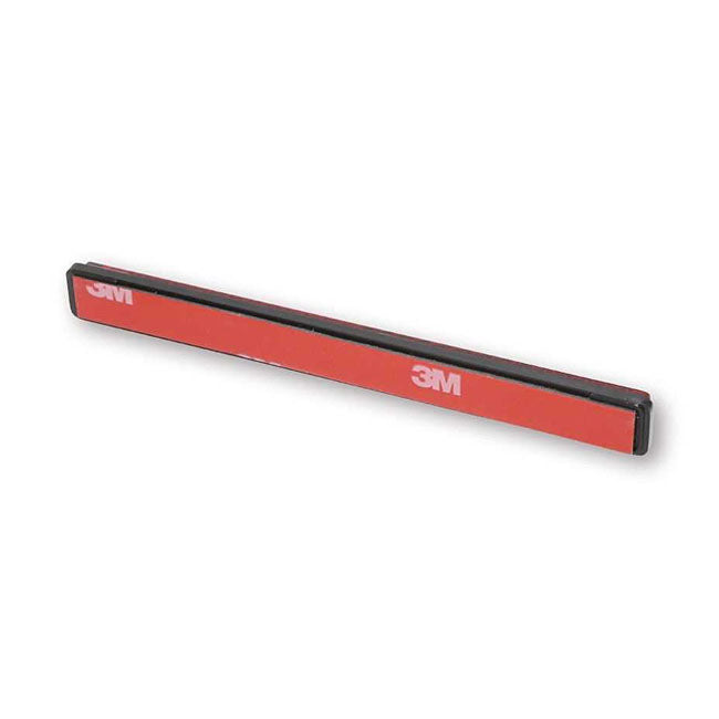 Universal B Seen Reflector. Rectangular. 123x13mm. Red Reflectors Mcs