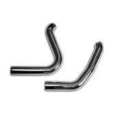 Paughco, Front & rear heatshield set. Chrome HEADPIPES Paughco